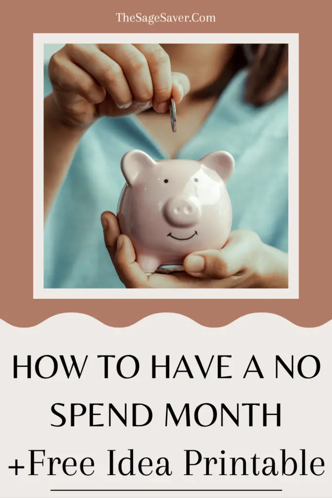 no spend month