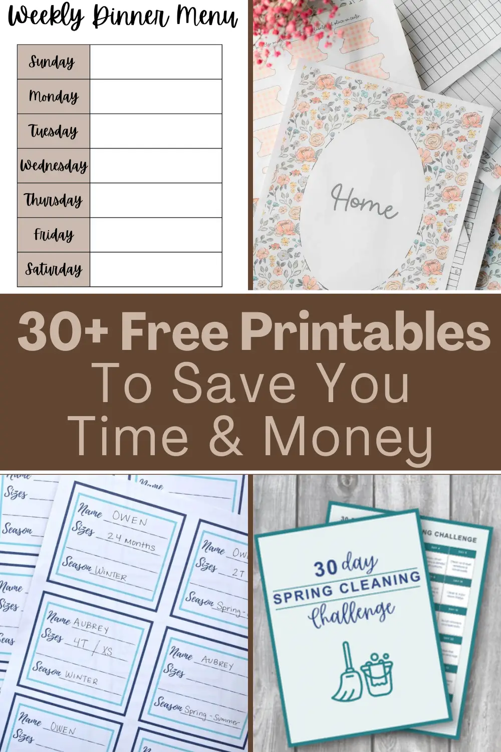 Free Printables to Save You Time and Money in 2024