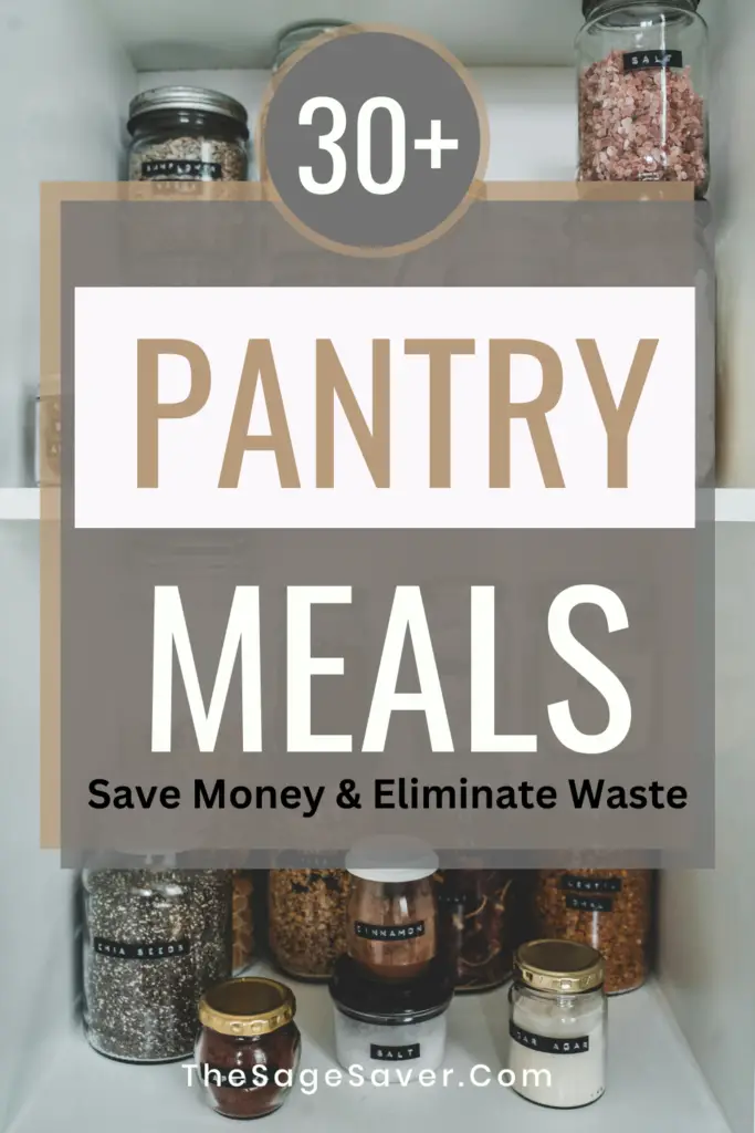 pantry meals